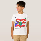 vejigante mask t-shirt (Voorkant volledig)