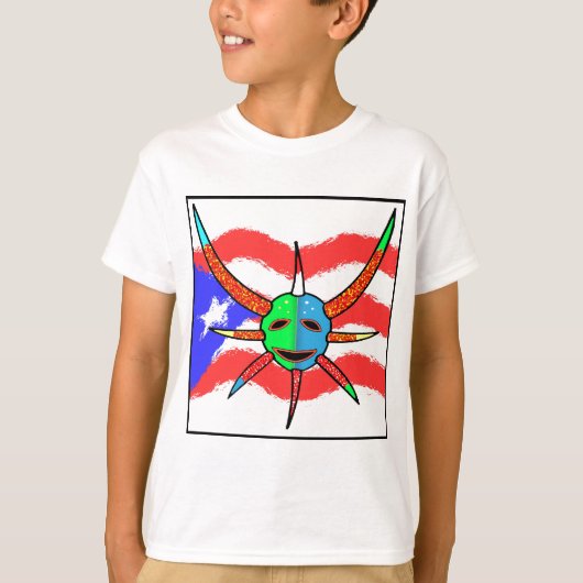 vejigante mask t-shirt (Voorkant)
