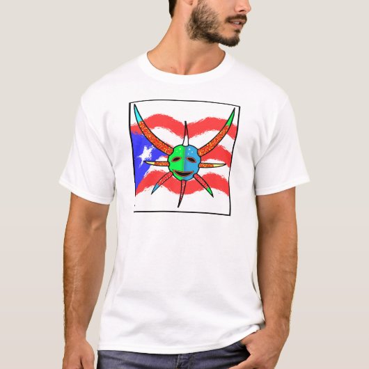vejigante mask t-shirt (Voorkant)
