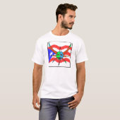 vejigante mask t-shirt (Voorkant volledig)