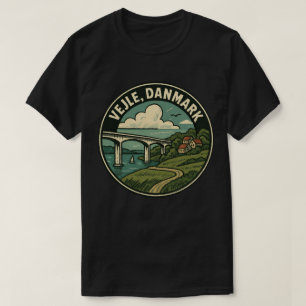 Vejle Denemarken Brug T-shirt