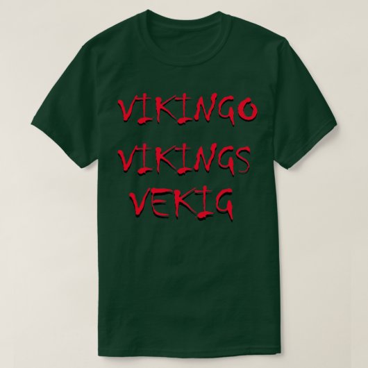 Vekig 4 t-shirt (Design voorkant)