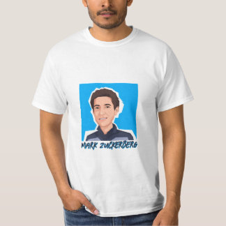vektor Mark Zuckerberg T-shirt