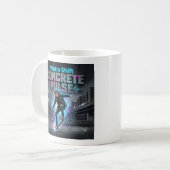 Vektra Shift - Concrete Pulse Koffiemok (Voorkant links)