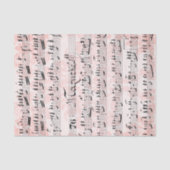 vel Muziek Collage Tissuepapier (Voorkant)