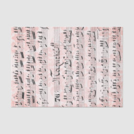  vel Muziek Collage Tissuepapier