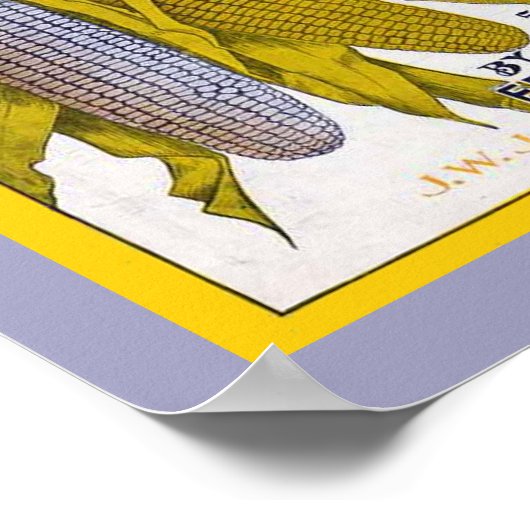 vel muziek Hoesje CORN SHUCKS RAG kopiëren Poster (Hoek)