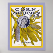 vel muziek Hoesje CORN SHUCKS RAG kopiëren Poster (Voorkant)