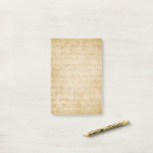 vel muziek post-it® notes (Op bureau)