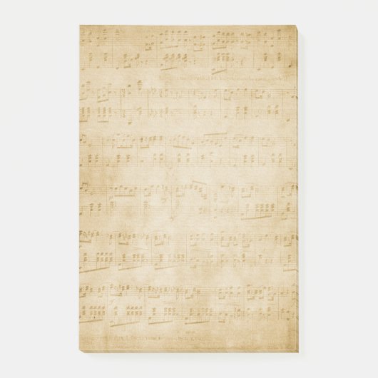 vel muziek post-it® notes (Voorkant)