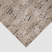  vel muziek tissuepapier (Detail)