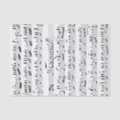 vel muziek tissuepapier (Voorkant)