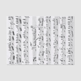  vel muziek tissuepapier