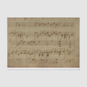 vel muziek tissuepapier (Voorkant)