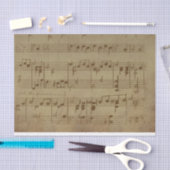 vel muziek tissuepapier (Craft)