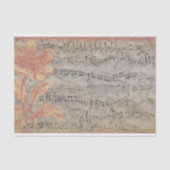 vel muziek tissuepapier (Voorkant)