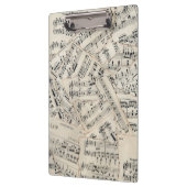  vel muziekpapier Collage Klembord (Links)