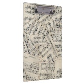  vel muziekpapier Collage Klembord (Rechts)