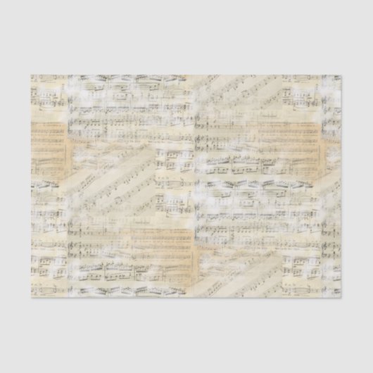 vel muziekpapier tissuepapier (Voorkant)