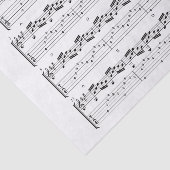 vel muziekpapier tissuepapier (Detail)