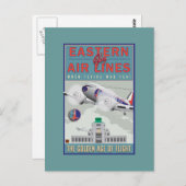 VEL-oostelijke luchtlijnen- Briefkaart (Voorkant / Achterkant)