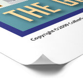 VEL-oostelijke luchtlijnen Poster (Hoek)