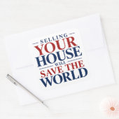 Vel Sticker - Red de Wereld (Envelop)