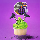 Vel van 16 Halloween Pompoen en Heks Stickers 