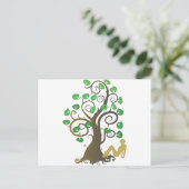 Vel van de Familieboom Briefkaart (Staand voorkant)