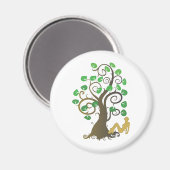 Vel van de Familieboom Magneet (Voorkant / Achterkant)