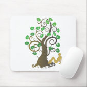 Vel van de Familieboom Muismat (Met muis)