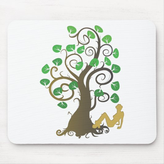Vel van de Familieboom Muismat (Voorkant)