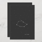 Vela, sterrenbeeld 'De zeilen' Feestdagenkaart (Voorkant / Achterkant)