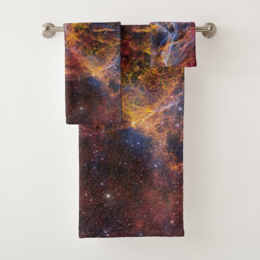 Vela supernova-resten bad handdoek (Insitu)