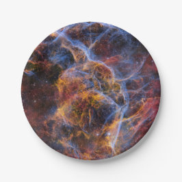 Vela supernova-resten papieren bordje