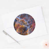 Vela supernova-resten ronde sticker (Envelop)