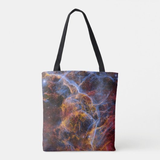 Vela supernova-resten tote bag (Achterkant)