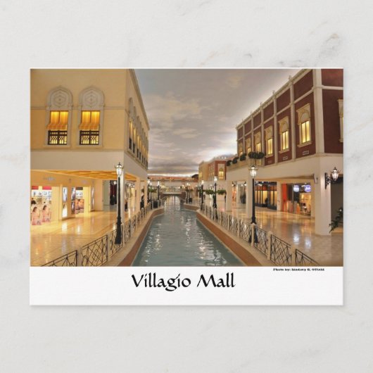 velagio_skylight, Velagio Skylight, Villagio Ma... Briefkaart (Voorkant)