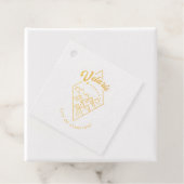 Velaris Cadeau / Bruiloft / Feest  Bedankjes Labels (Met doos)