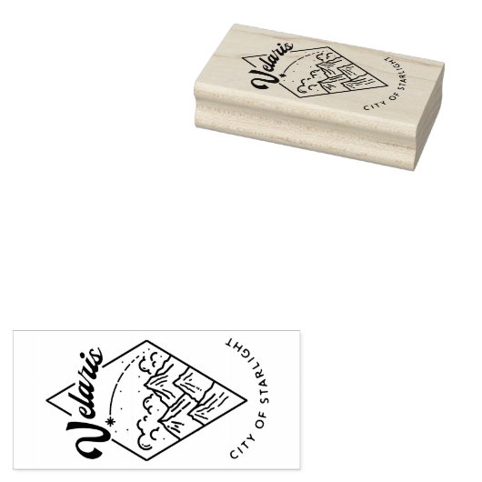 Velaris Rubberstempel (Gestempeld)