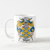 Velasco Family Crest Koffiemok (Links)