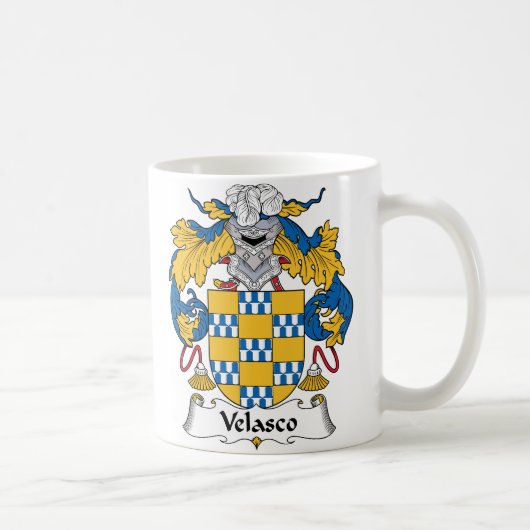 Velasco Family Crest Koffiemok (Rechts)