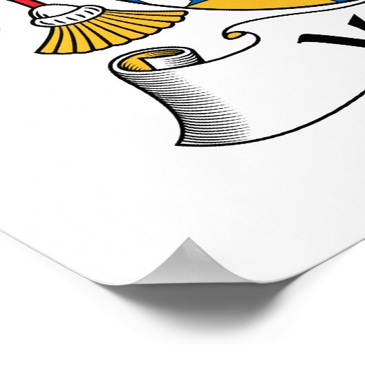 Velasco Family Crest Poster (Hoek)