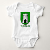 Velasquez Family Shield Romper (Voorkant)