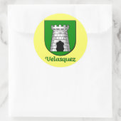 Velasquez Family Shield Stickers (Tas)