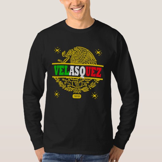 VELASQUEZ MEXICO GOLD T-SHIRT (Voorkant)