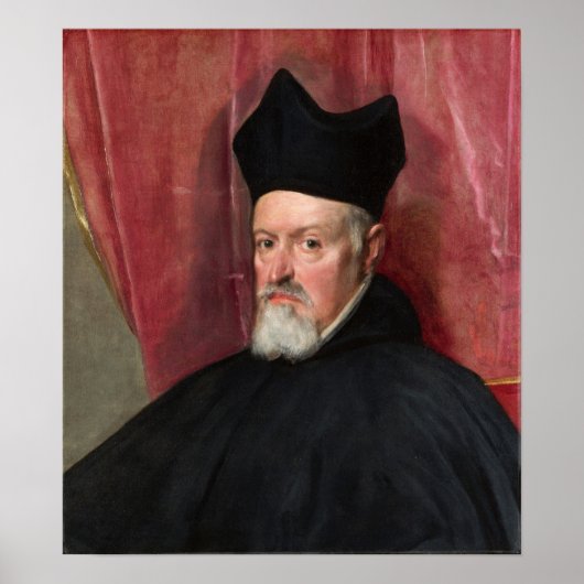 Velázquez - aartsbisschop Fernando De Valdus 1640 Poster (Voorkant)