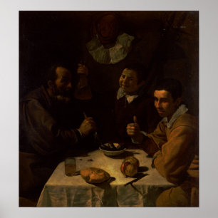 Velázquez - Breakfast Poster