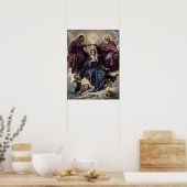 Velázquez - de kroning van onze dame 1635 poster (Keuken)