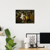 Velázquez - de triomf van Bacchus 1628 Poster (Thuiskantoor)